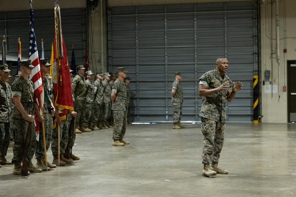 14th Marine Regiment Change of Command Ceremony and Retirement