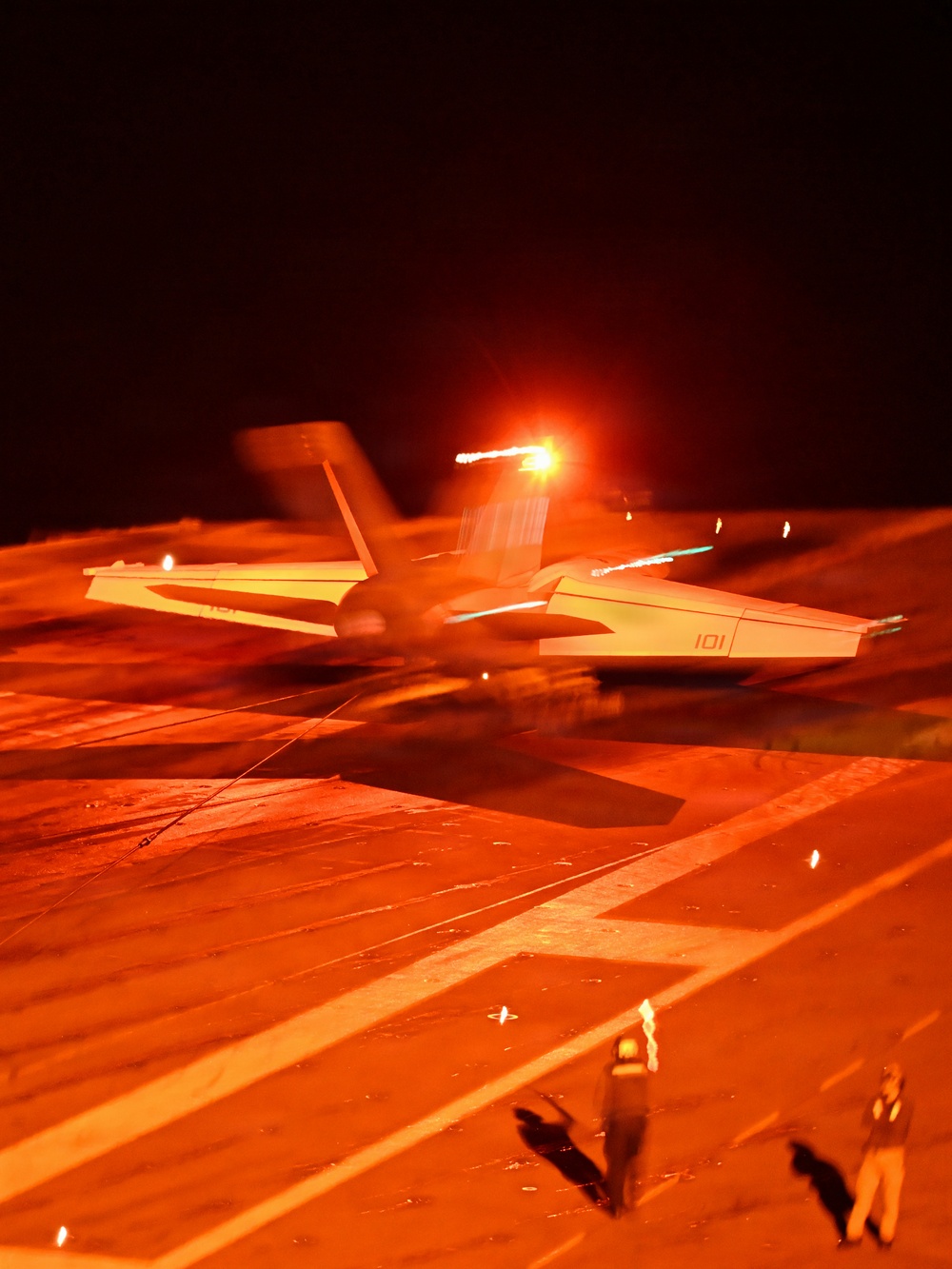 George Washington Conducts Flight Operations