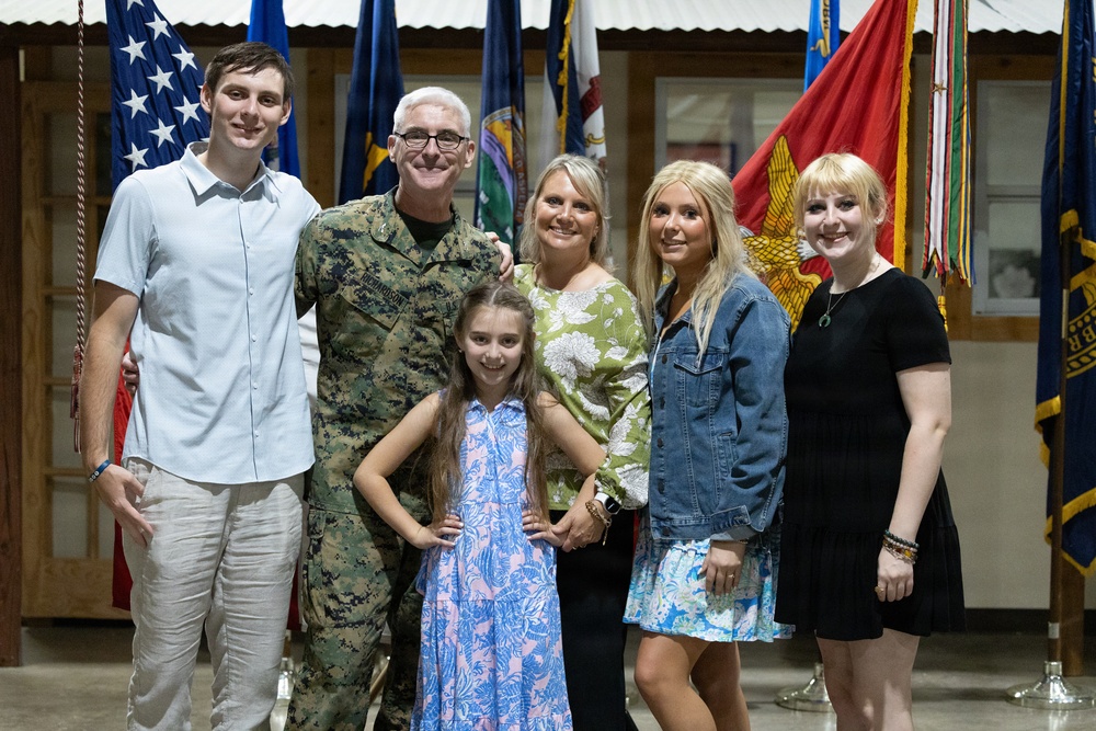 14th Marine Regiment Change of Command Ceremony and Retirement