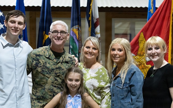 14th Marine Regiment Change of Command Ceremony and Retirement