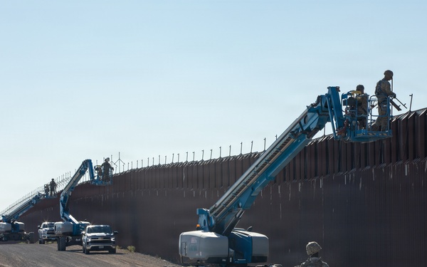 62nd Engineer Battalion Reinforces Southern Barrier with C-Wire