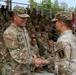 412th TEC Senior Enlisted Leader visits Soldiers during Northern Strike 26-2