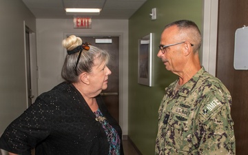 Rear Adm. Hawkins visits Naval Branch Health Clinic Kings Bay