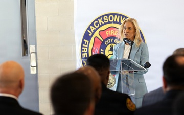 Blount Island fire station opens, bolstering emergency response for Marines and port operations