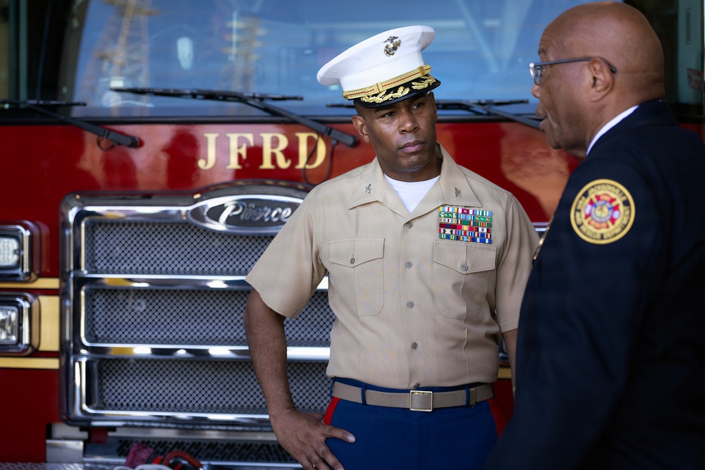 Blount Island fire station opens, bolstering emergency response for Marines and port operations