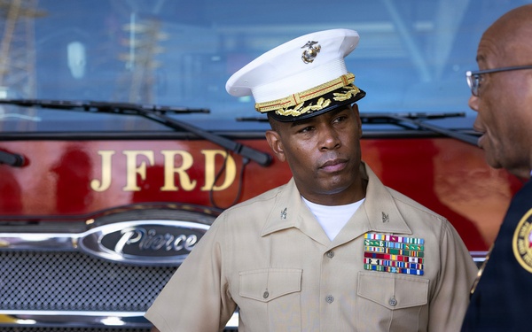 Blount Island fire station opens, bolstering emergency response for Marines and port operations