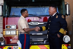 Blount Island fire station opens, bolstering emergency response for Marines and port operations