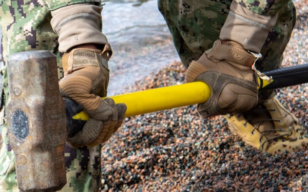 CTF 68  makes preparations in part of Northern Viking 26