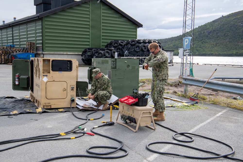 CTF 68  makes preparations in part of Northern Viking 26