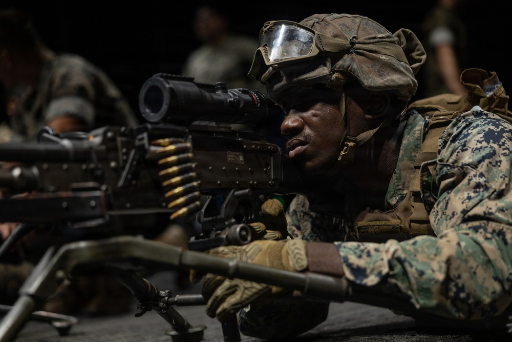 2nd Marine Logistics Group Incidental Machine Gun Operator Course Culminating Event