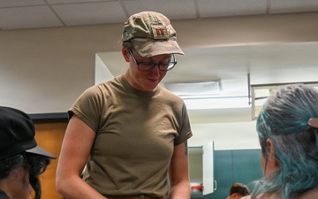 Stepping In the Kitchen: MFRC Hosts Cooking Class