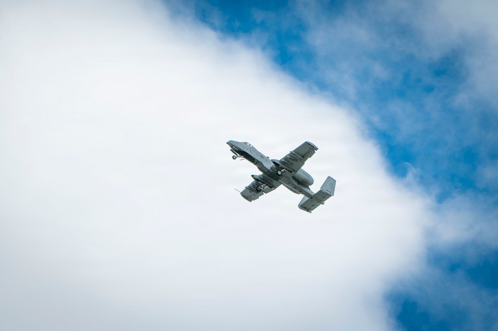 Michigan Air National Guard A-10 Thunderbolt II visits Hancock Field for Annual Civil Air Patrol Encampment
