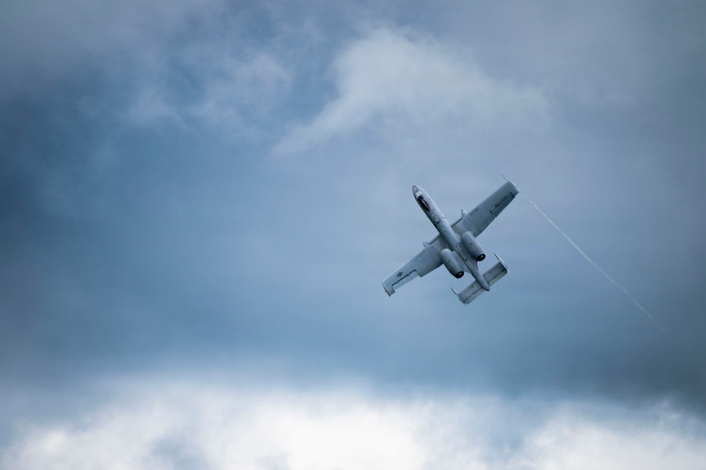 Michigan Air National Guard A-10 Thunderbolt II visits Hancock Field for Annual Civil Air Patrol Encampment