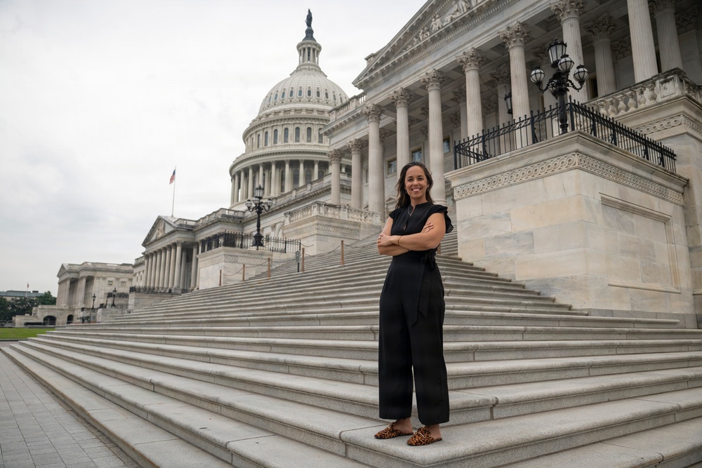 U.S. Army Nurses Take Time to Serve in the Halls of Congress