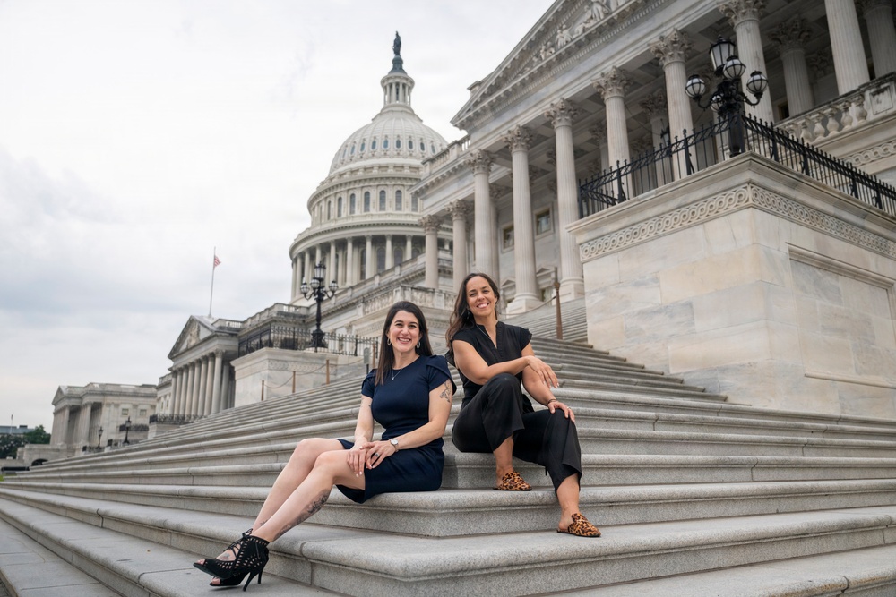 U.S. Army Nurses Take Time to Serve in the Halls of Congress