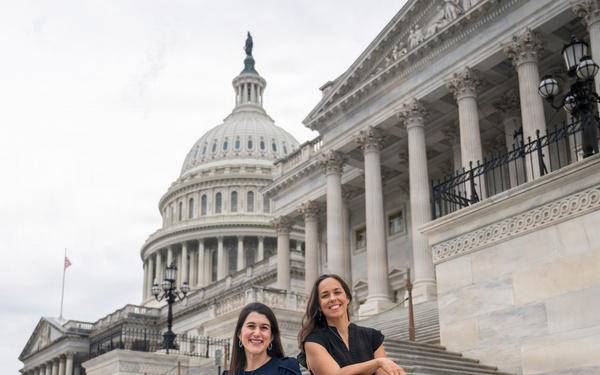 U.S. Army Nurses Take Time to Serve in the Halls of Congress