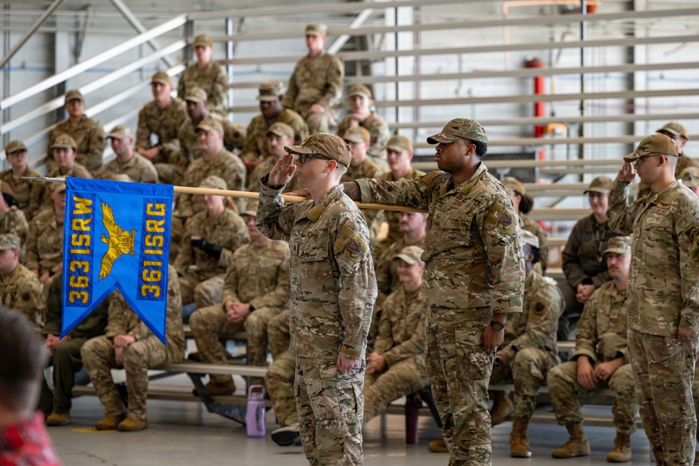 361 ISRG Change of Command