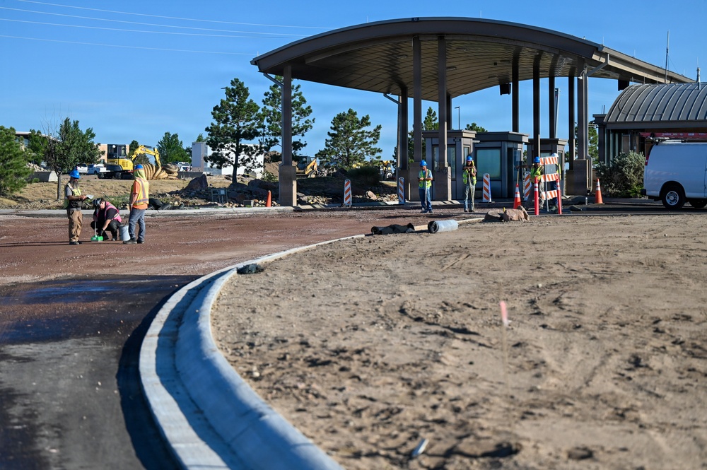 Enoch Road Gate Construction