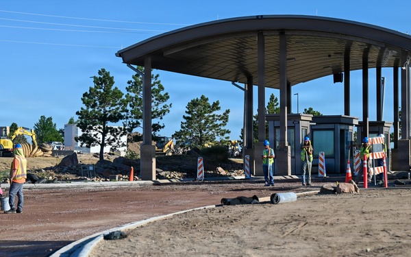 Enoch Road Gate Construction