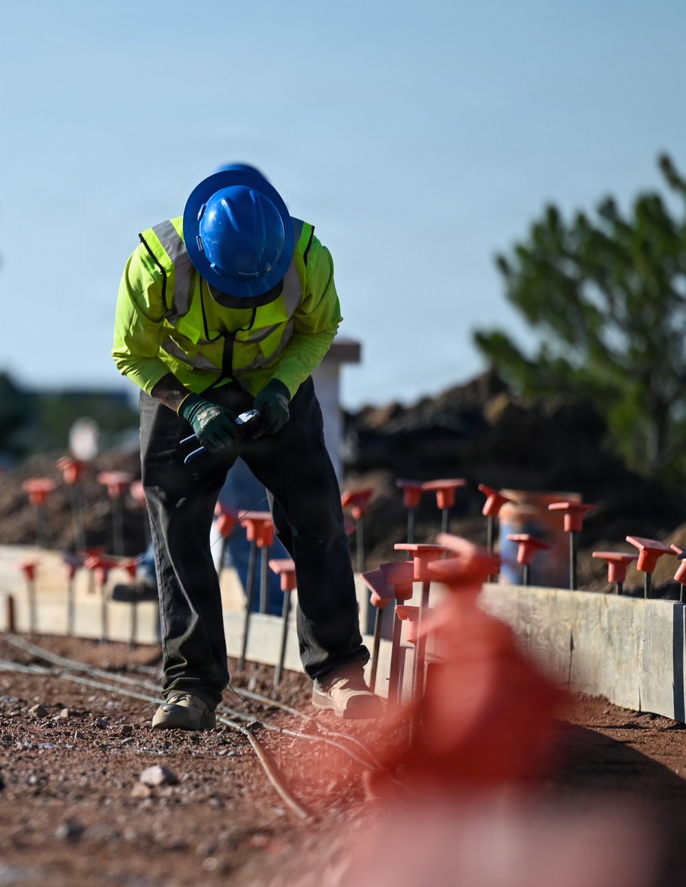 Enoch Road Gate Construction