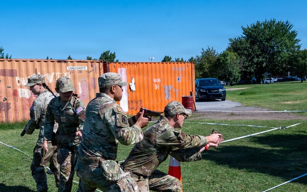 JTF-DC Alaska National Guard Conduct Close Quarters Clearing Training