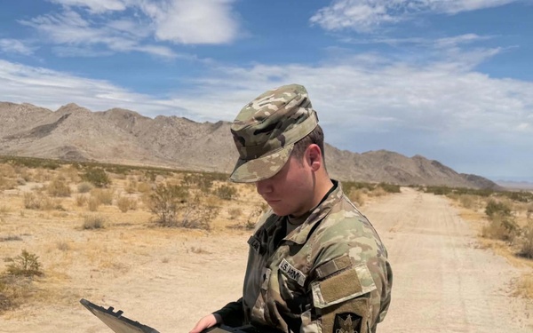 US Soldier uses NAVWAR System during PC-C6