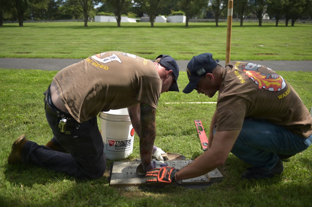 USS Gettysburg Namesake Trip Volunteering
