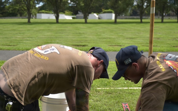 USS Gettysburg Namesake Trip Volunteering