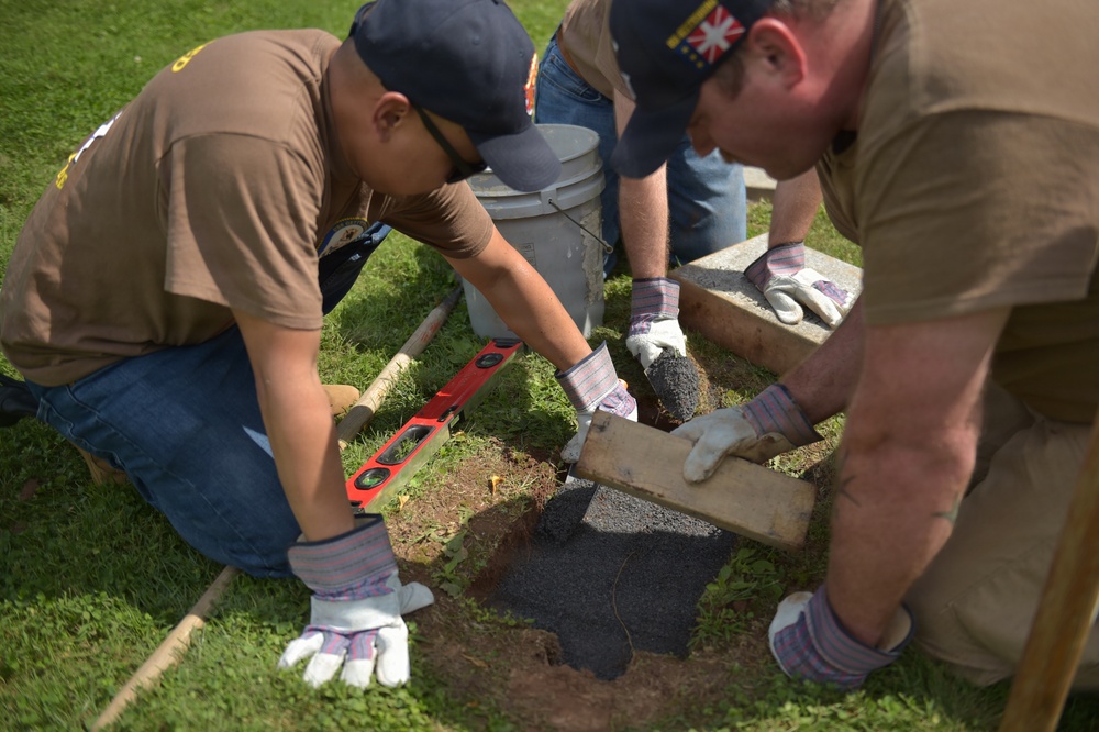 USS Gettysburg Namesake Trip Volunteering