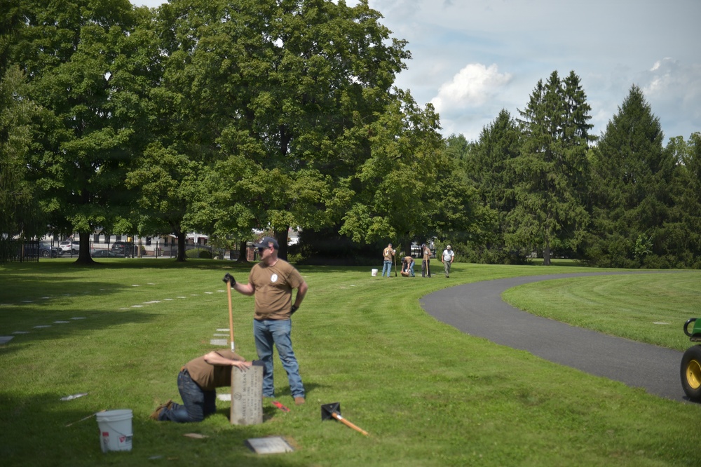 USS Gettysburg Namesake Trip Volunteering