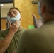 593rd CSC Soldiers Demonstrate Proper Shaving Techniques