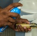 593rd CSC Soldiers Demonstrate Proper Shaving Techniques