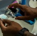 593rd CSC Soldiers Demonstrate Proper Shaving Techniques
