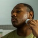 593rd CSC Soldiers Demonstrate Proper Shaving Techniques