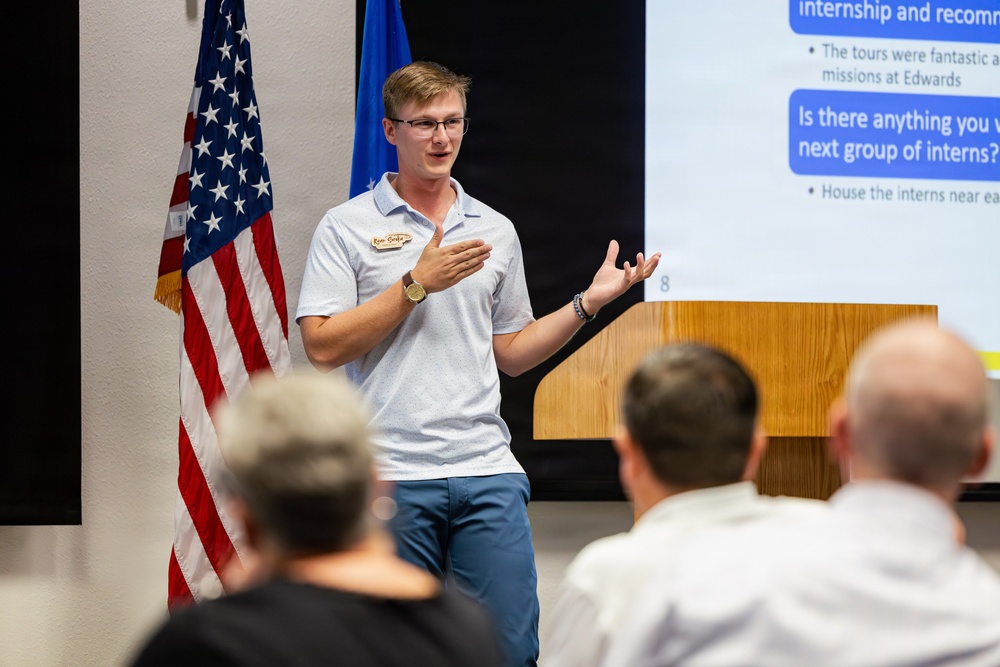 Edwards AFB Hosts Inaugural VICEROY Internship Cohort