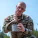 593rd CSC Soldier Demonstrates Effective Field Shaving Techniques