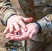 593rd CSC Soldier Demonstrates Effective Field Shaving Techniques