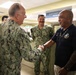 U.S Naval Hospital Guam Environmental Program Manager is recognized for his 41 years of service.
