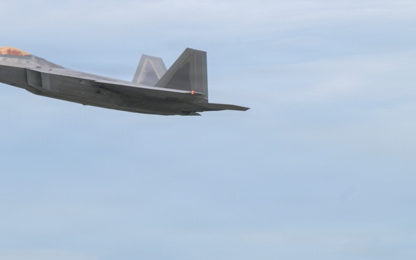 F-22 Raptor aircraft demonstrates readiness during RED FLAG-Alaska 26-3