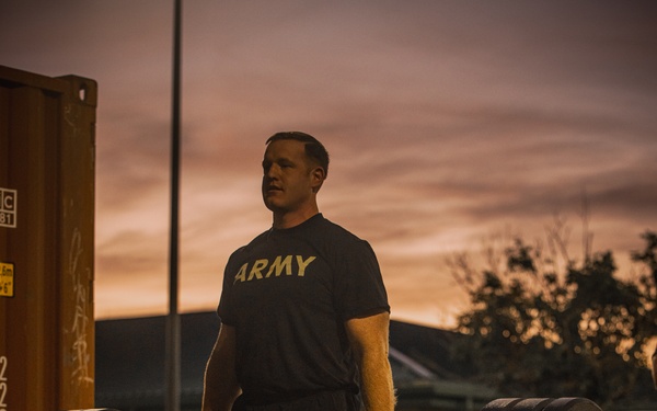 335th Signal Command (Theater) soldiers conduct the Army Fitness Test