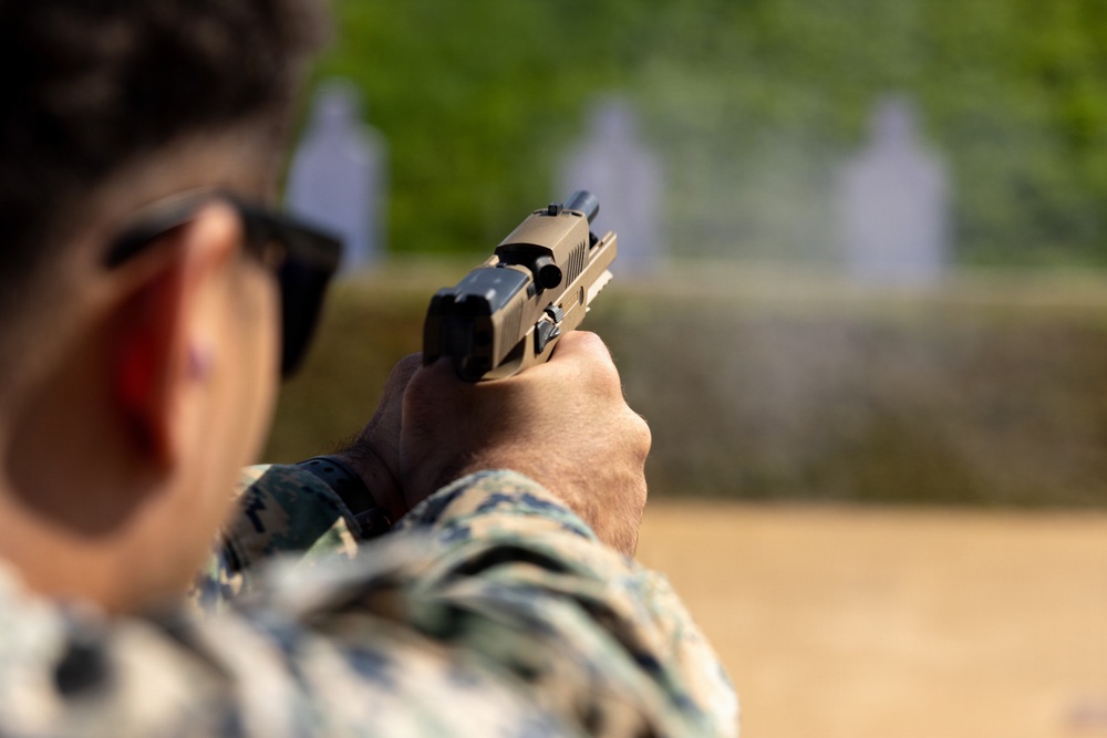 Camp Blaz and CLC-34 Marines Conduct CPP Range