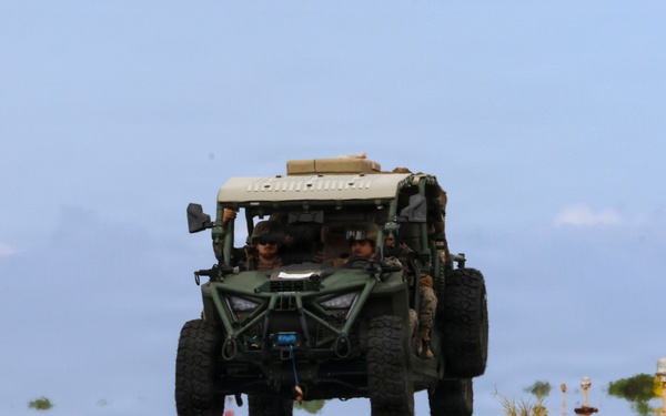 MACS-4 Marines use ULTVs to establish expeditionary ALZ