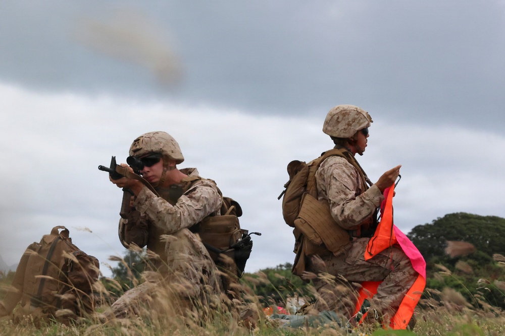 MACS-4 Marines use ULTVs to establish expeditionary ALZ
