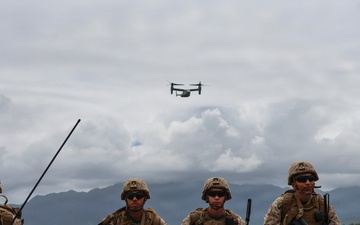 MACS-4 Marines use ULTVs to establish expeditionary ALZ