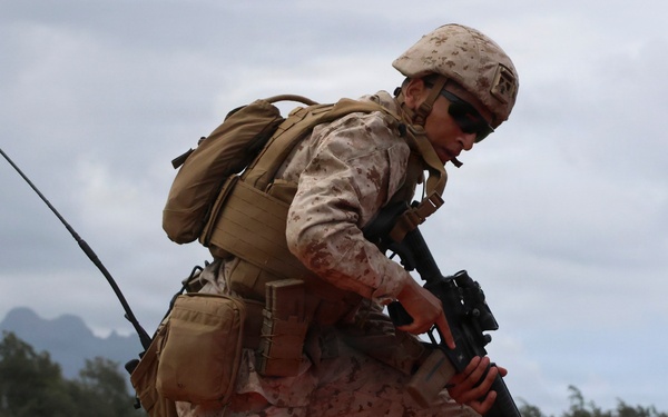 MACS-4 Marines use ULTVs to establish expeditionary ALZ
