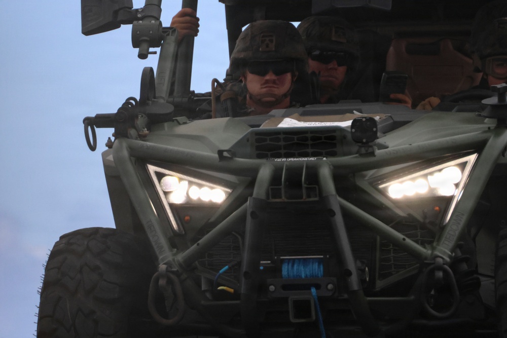 MACS-4 Marines use ULTVs to establish expeditionary ALZ