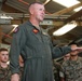 1st Marine Aircraft Wing Commander visits Marine Air Control Squadron 4