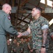 1st Marine Aircraft Wing Commander visits Marine Air Control Squadron 4