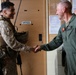 1st Marine Aircraft Wing Commander visits Marine Air Control Squadron 4