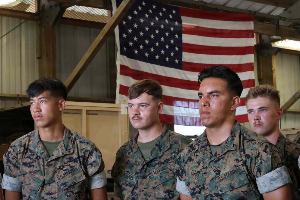 1st Marine Aircraft Wing Commander visits Marine Air Control Squadron 4
